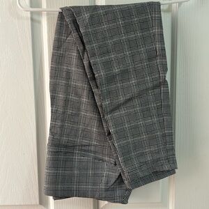 Worthington Pull On Skinny Pants Houndstooth Plaid